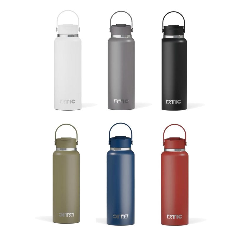 RTIC® 40 oz. Outback Bottle w/ Flip-Top Lid (ceramic lined)-1