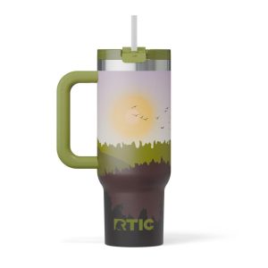 Sunny Summer 30 oz RTIC® Road Trip Tumbler with Handle-1
