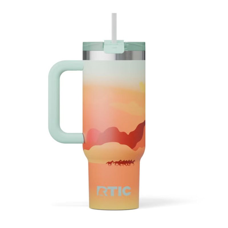 Sunny Summer 30 oz RTIC® Road Trip Tumbler with Handle-9