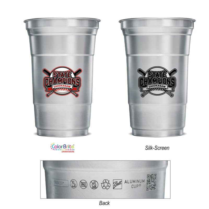 Top Cup By Ball™ 20 Oz. Recyclable Aluminum Cup-1
