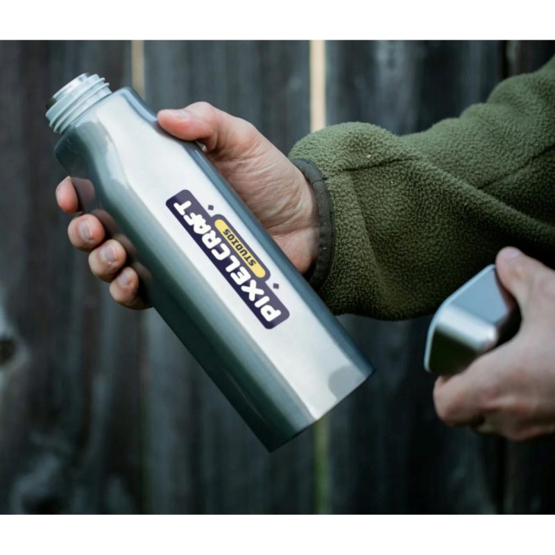 Virtuos 1L Bottle - Silver-1