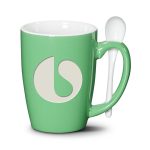 Winfield Mug & Spoon 15oz - Deep Etch-3