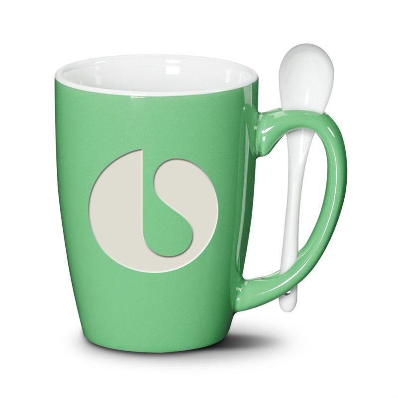 Winfield Mug & Spoon 15oz - Deep Etch-3
