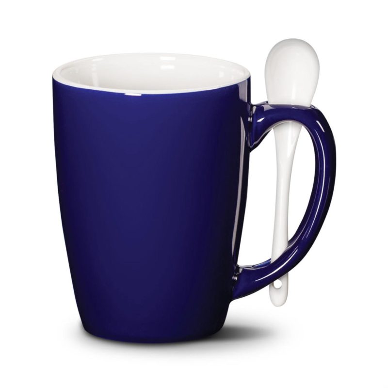 Winfield Mug & Spoon 15oz - Deep Etch-7