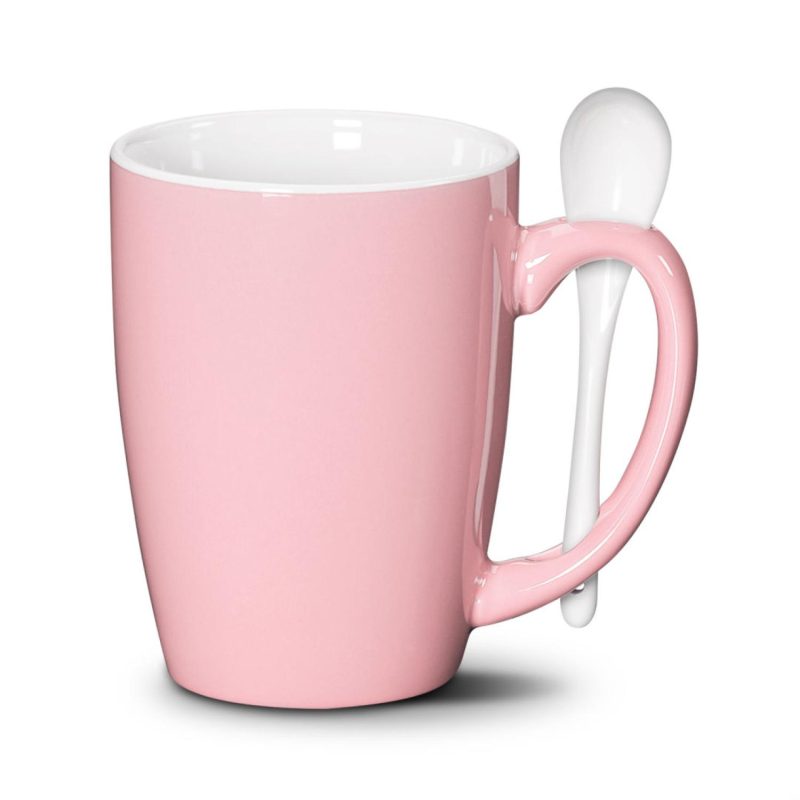 Winfield Mug & Spoon 15oz - Deep Etch-10
