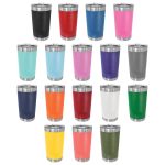 16 oz Polar Camel Metal Pint Tumbler-2