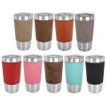 20 oz Leatherette Polar Camel Metal Tumbler-2