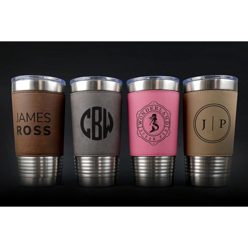 20 oz Leatherette Polar Camel Metal Tumbler-3