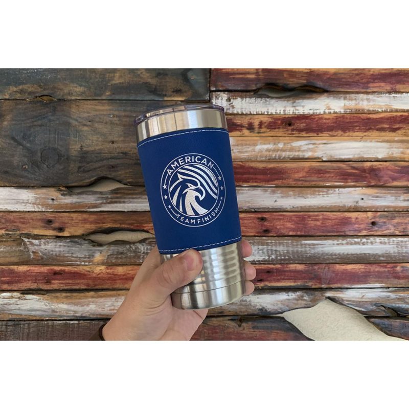 20 oz Leatherette Polar Camel Metal Tumbler-5