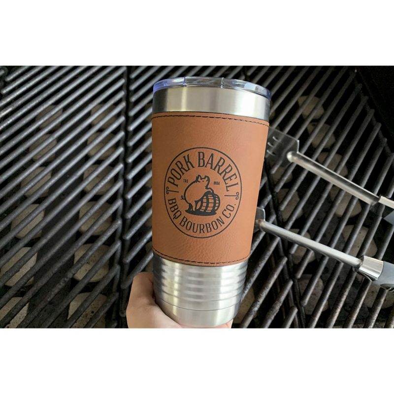 20 oz Leatherette Polar Camel Metal Tumbler-7