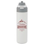 24 oz Dahlia Recycled Stainless Steel Vacuum Tumbler with Flip Straw-1