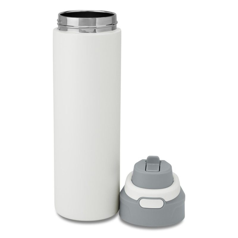 24 oz Dahlia Recycled Stainless Steel Vacuum Tumbler with Flip Straw-7