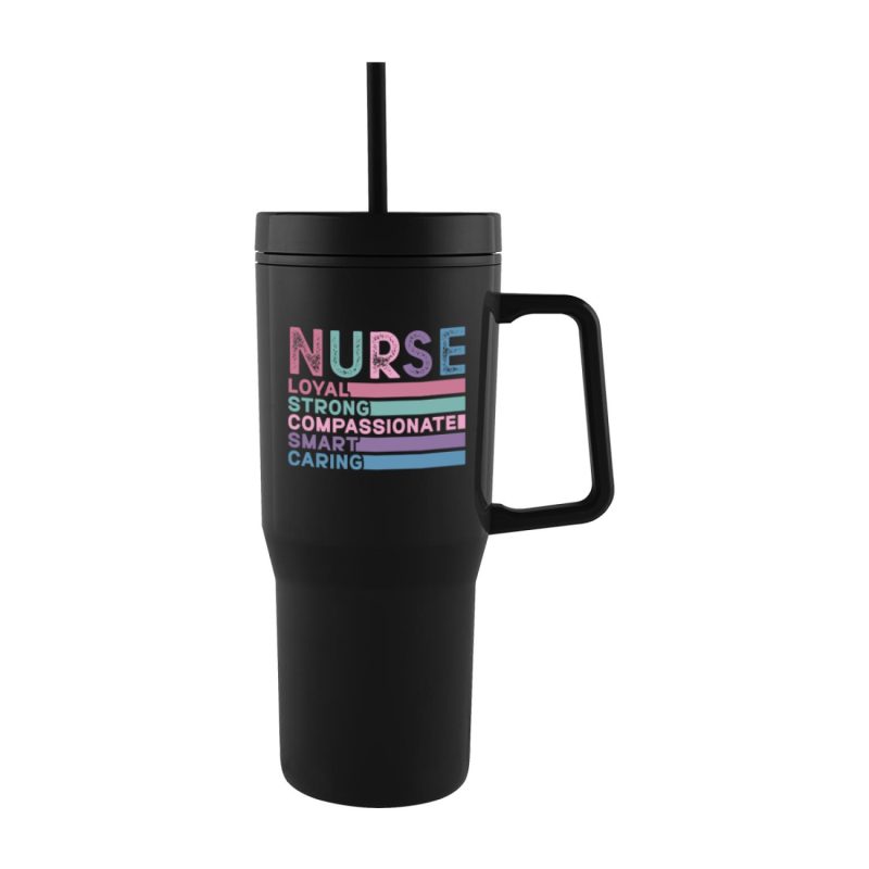 28 Oz. Intrepid Recycled Ps Double Wall Tumbler-3