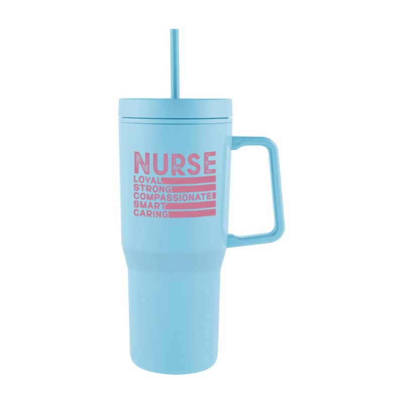 28 Oz. Intrepid Recycled Ps Double Wall Tumbler-6