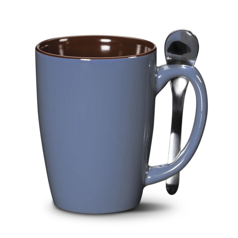 Roberta Mug & Spoon - 16oz - Deep Etch-9