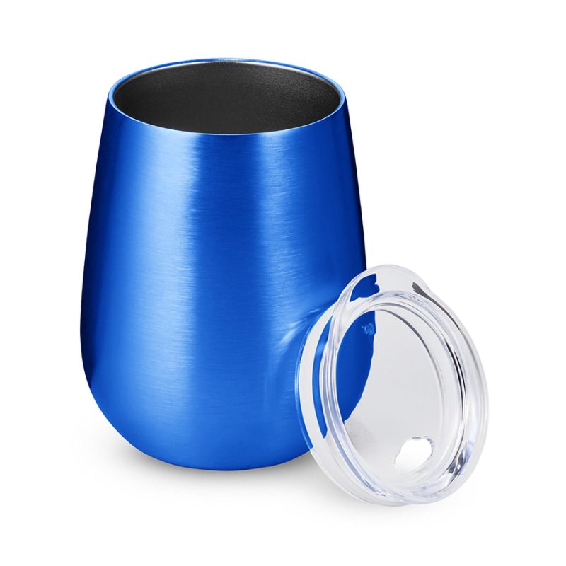 10 oz Stemless Insulated Wine Tumbler With Lid-4