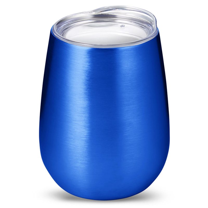 10 oz Stemless Insulated Wine Tumbler With Lid-5