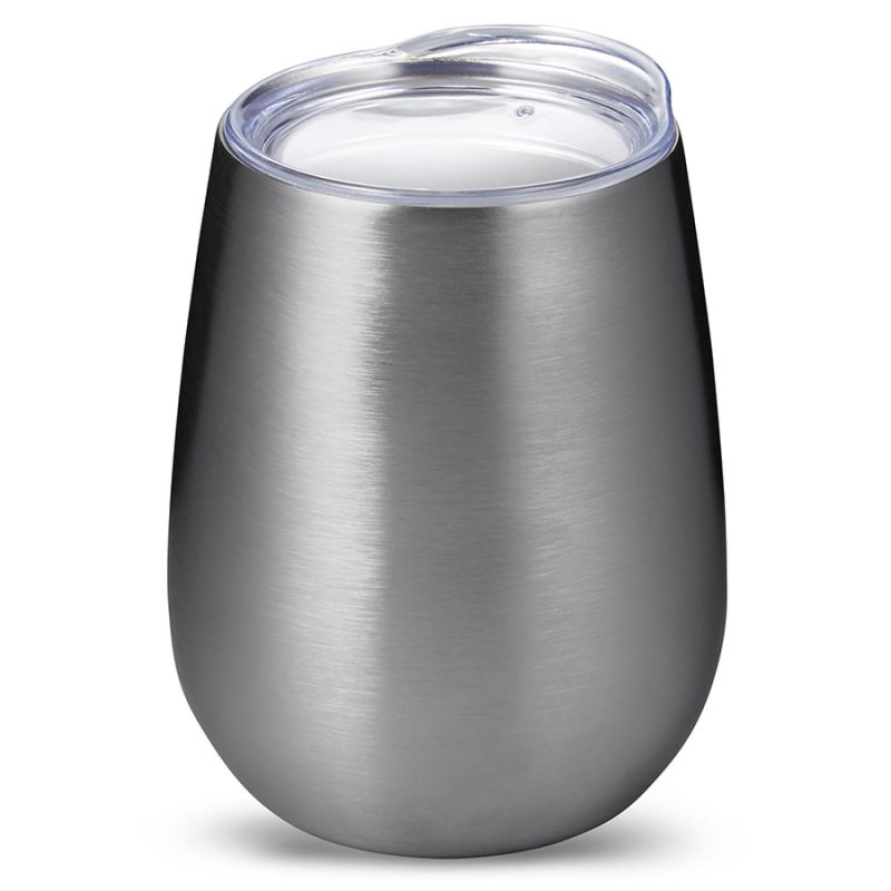 10 oz Stemless Insulated Wine Tumbler With Lid-7