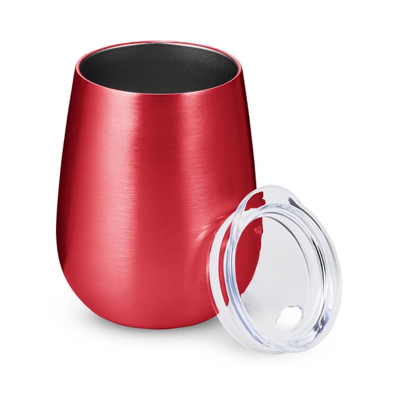 10 oz Stemless Insulated Wine Tumbler With Lid-8