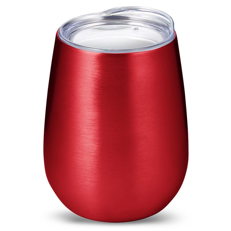 10 oz Stemless Insulated Wine Tumbler With Lid-9