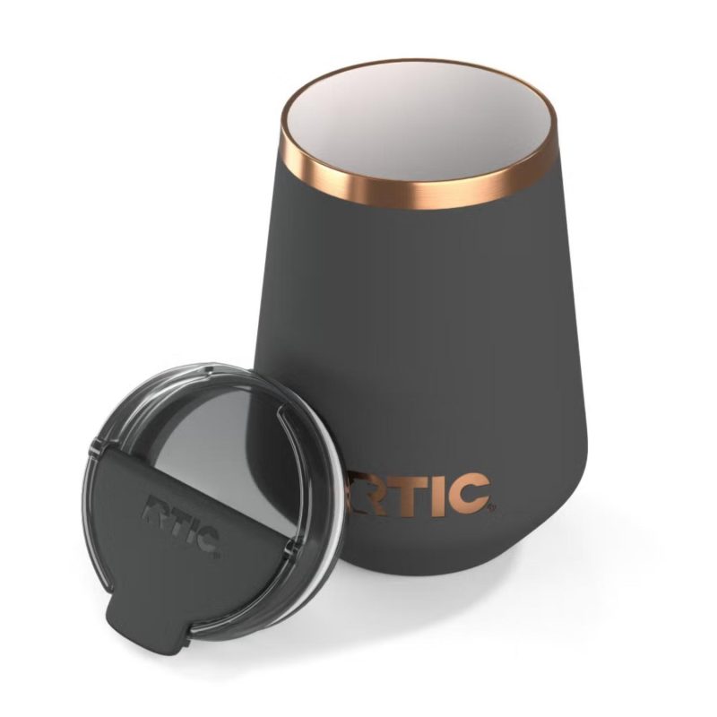 12 oz RTIC® Stainless Steel Ceramic Lined Happy Hour Lowball Tumbler-3