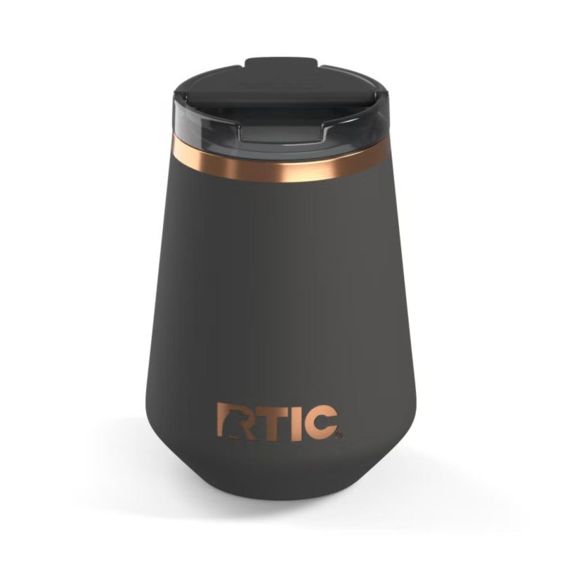 12 oz RTIC® Stainless Steel Ceramic Lined Happy Hour Lowball Tumbler-9