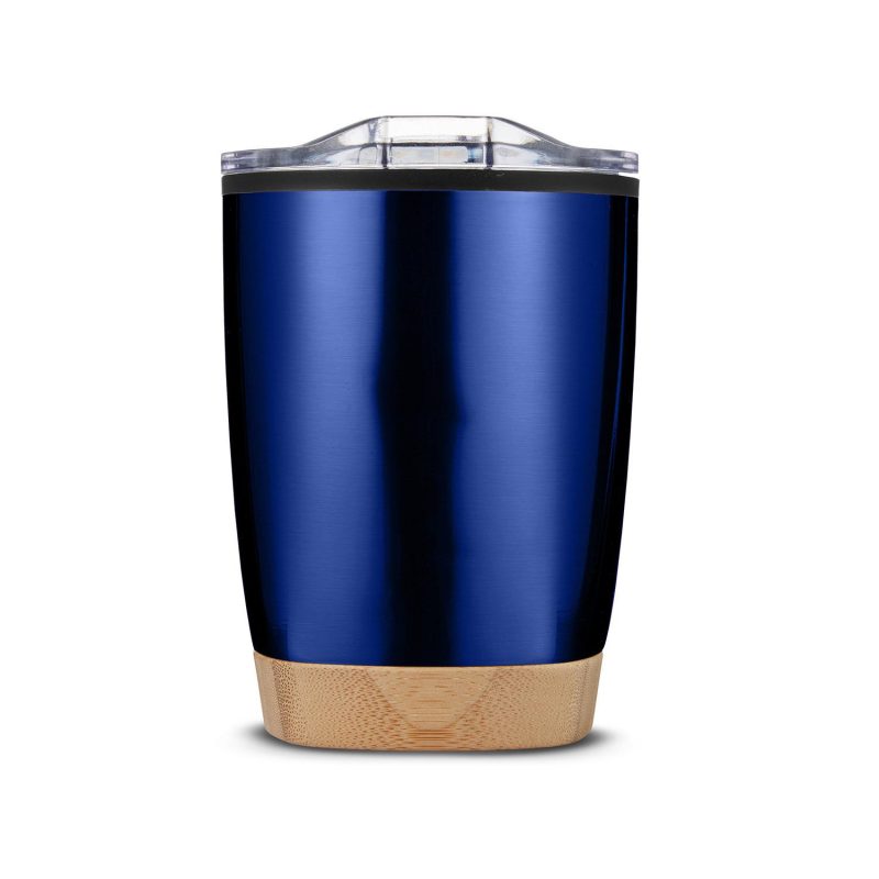 12 oz Symmetry Tumbler With Bamboo Base-8