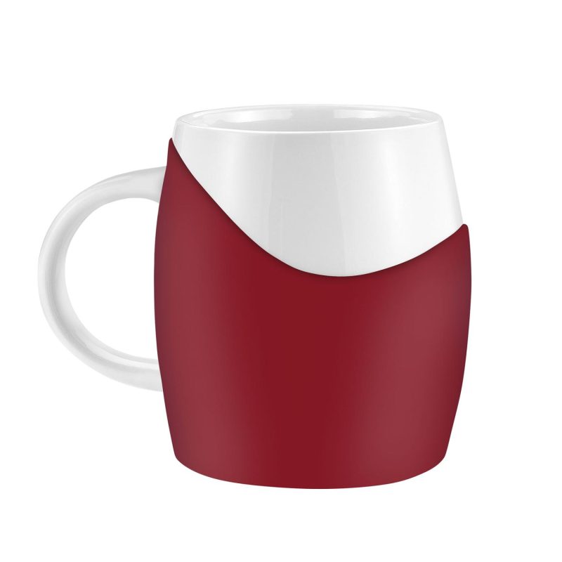 14 oz Rotunda with Silicone Band Mug-9