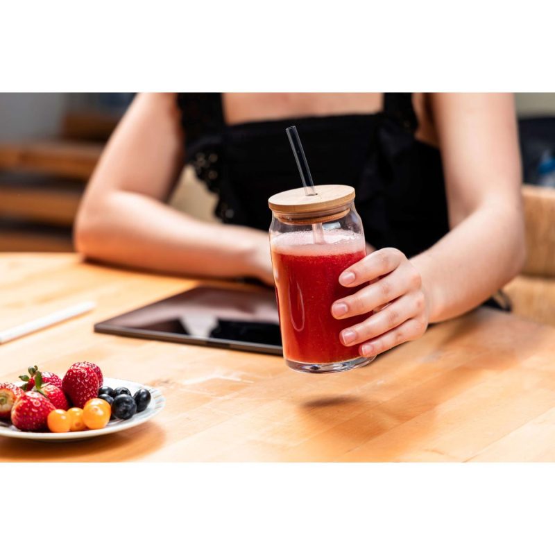 16 oz Bamboo Arcoroc Glass-9