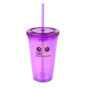 16 oz Double Wall Cool Acrylic Tumbler-1