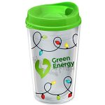 16 oz. Transparent Sentinel Tumbler with Auto Sip lid and Clear insert-1