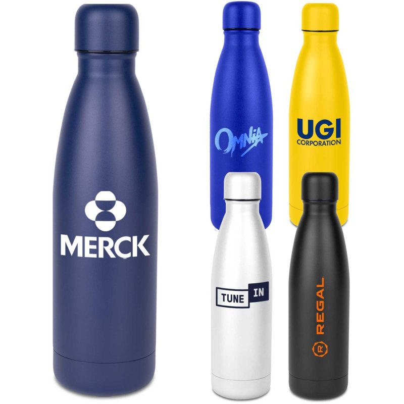 17-Oz-Powder-Coated-Hydro-Soul-Water-Bottle-wCopper-Lining-S819P 17 Oz. Powder Coated Hydro-Soul Water Bottle w/Copper Lining-1