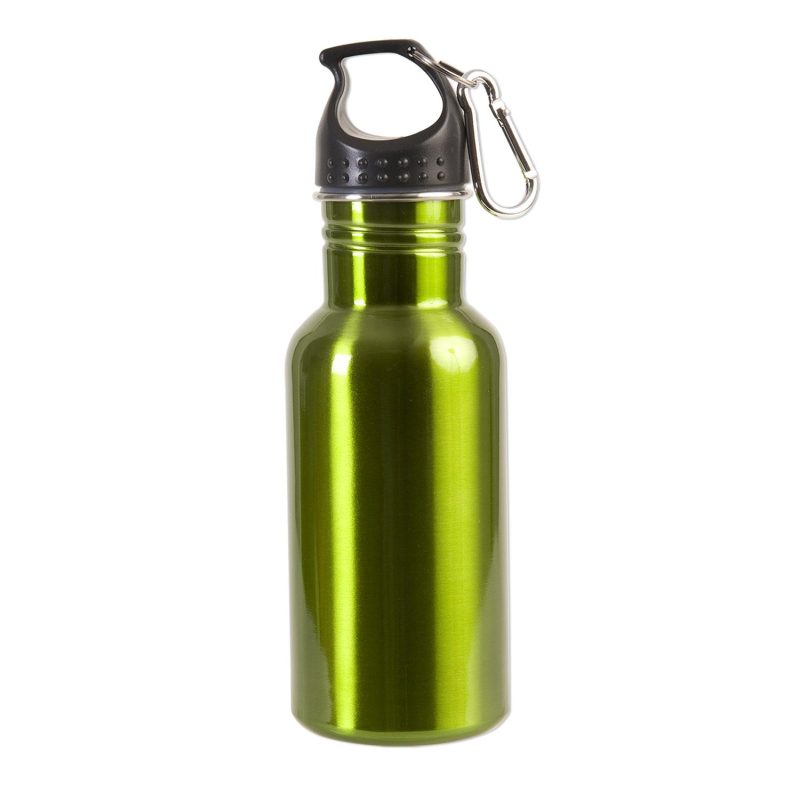 17 oz Stainless Steel Adventure Water Bottle With Carabiner-5