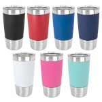20 oz Silicone Grip Polar Camel Metal Tumbler-2