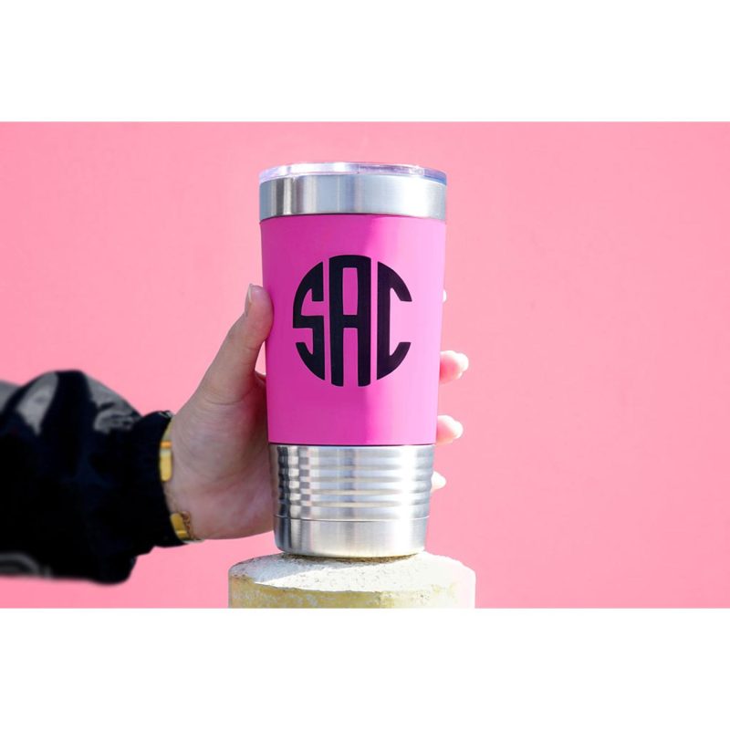 20 oz Silicone Grip Polar Camel Metal Tumbler-3