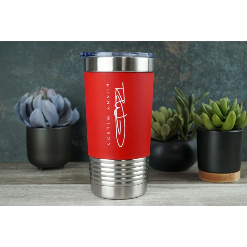 20 oz Silicone Grip Polar Camel Metal Tumbler-4