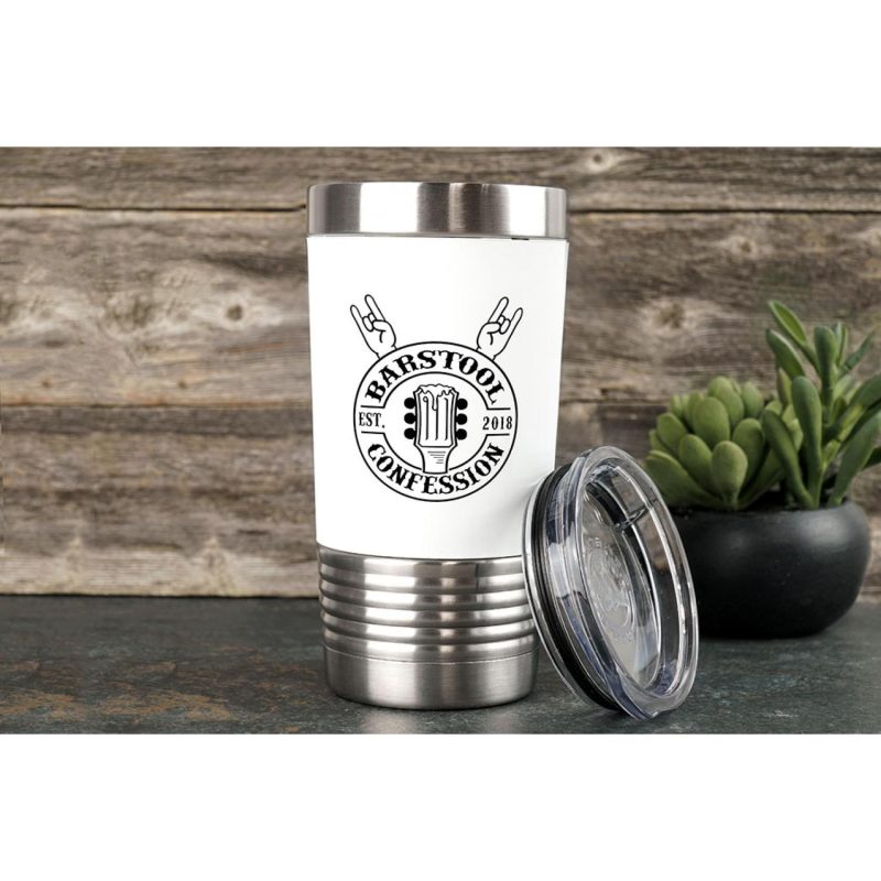 20 oz Silicone Grip Polar Camel Metal Tumbler-5