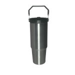 30 Oz. Vacuum Insulated Stainless Steel Tumbler w/Copper Lining & Straw Handle Lid-8