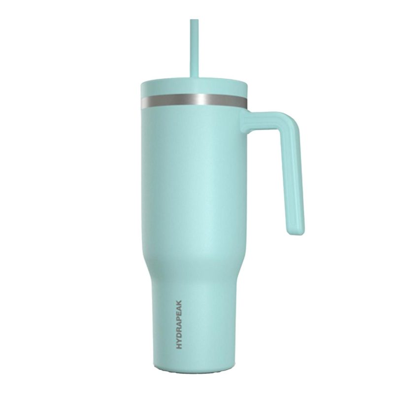 40 oz Hydrapeak® Stainless Steel Insulated Tumbler With Handle and Straw Lid-2