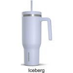 40 oz Hydrapeak® Stainless Steel Insulated Tumbler With Handle and Straw Lid-5
