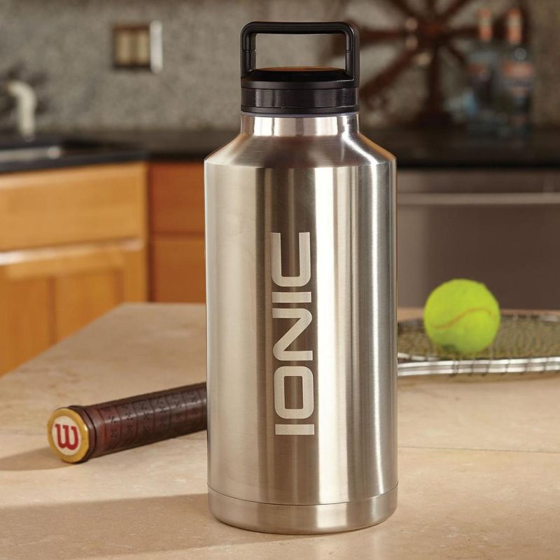 64 oz Stainless Steel Vacuum Growler-1