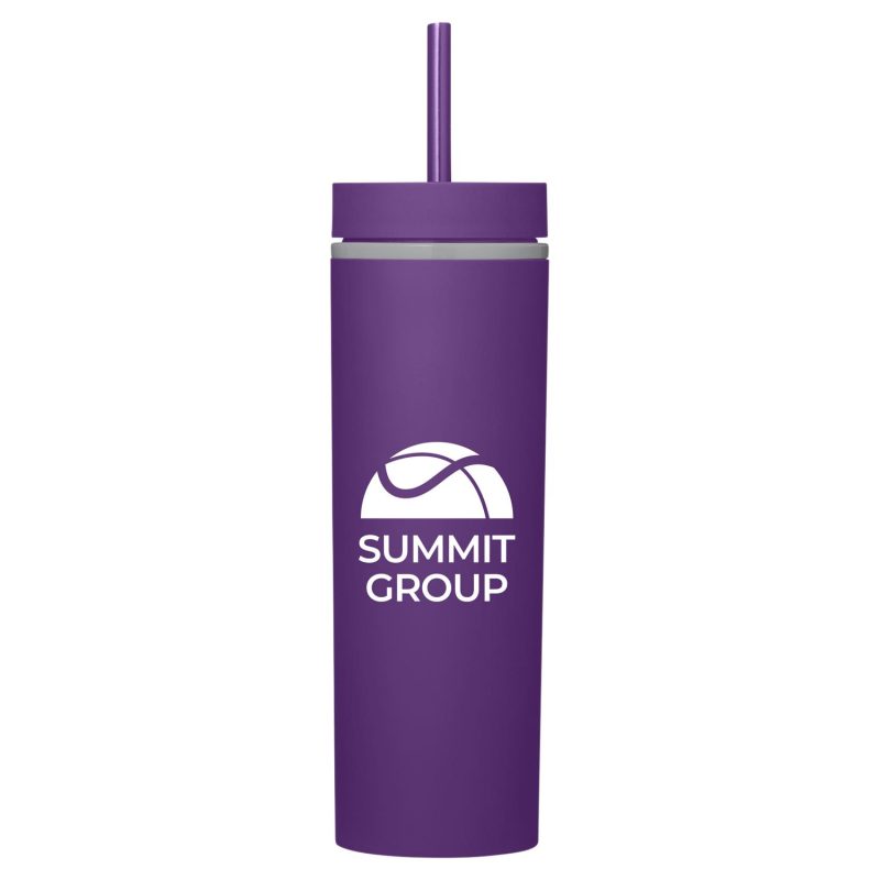 Adventure 16 oz Insulated Tumbler With Straw-1