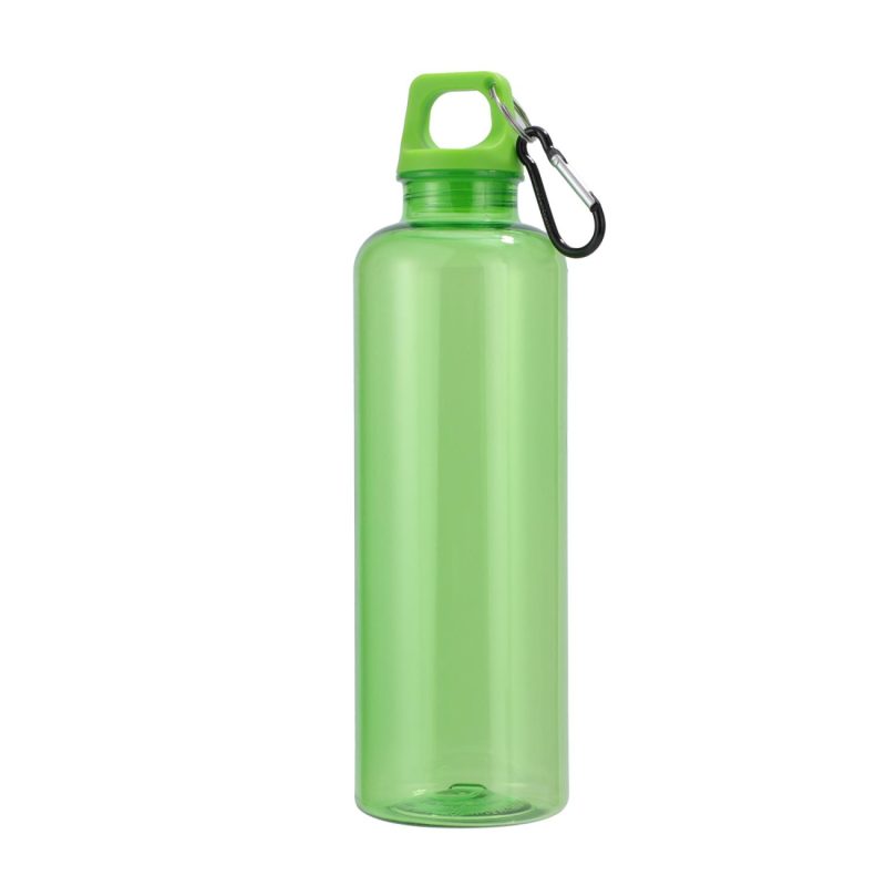 Aloha 25 oz RPET Reusable Translucent Bottle w/ Carabiner-8