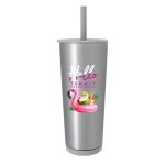 Astrid Recycled Stainless Steel Vacuum Tumbler - 24 oz.-3
