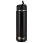 Blue Coolers Black 20 Oz. Flask (Slide)-1