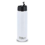 Blue Coolers White 20 Oz. Flask (Slide)-1