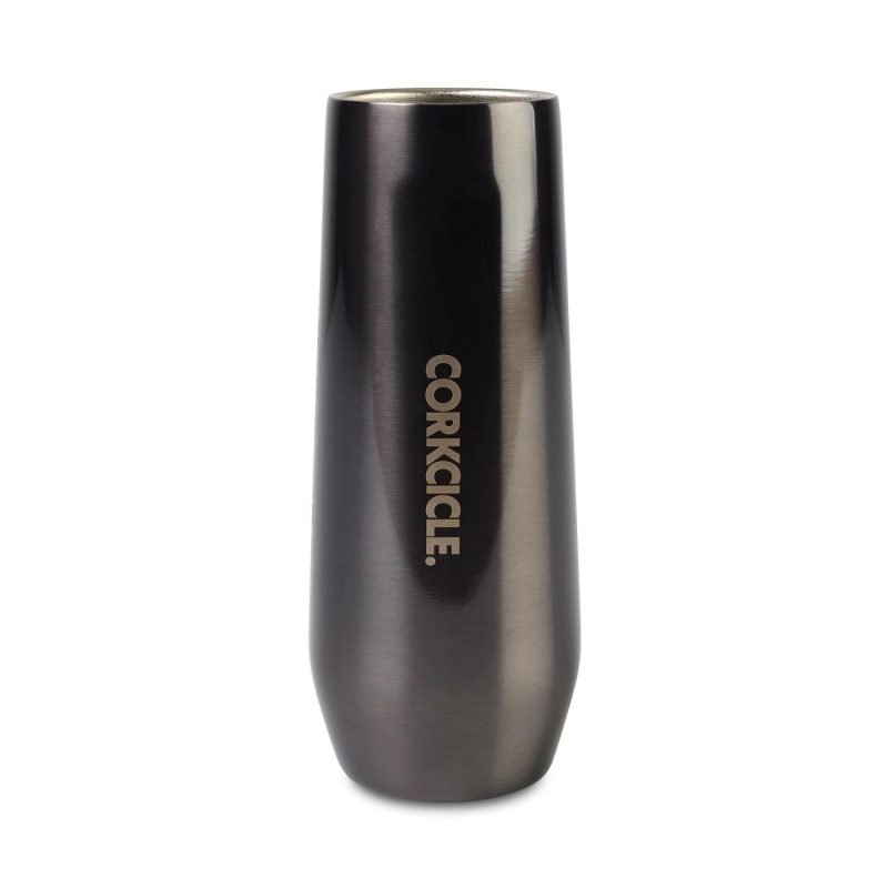 CORKCICLE® Stemless Flute - Gunmetal-3