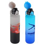 Chroma 27 oz Tritan® Bottle with Snap-Top Lid & Carabiner-1