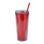 Clio 20 oz Recycled Acrylic Straw Tumbler-9
