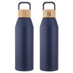Clive 24 oz Recycled Aluminum Bottle with Bamboo Lid-6